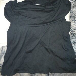 Brand new black j jill short-sleeved blouse
